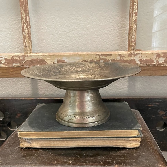 Other Vintage Zy India World Gift Silver Candy Dish Poshmark